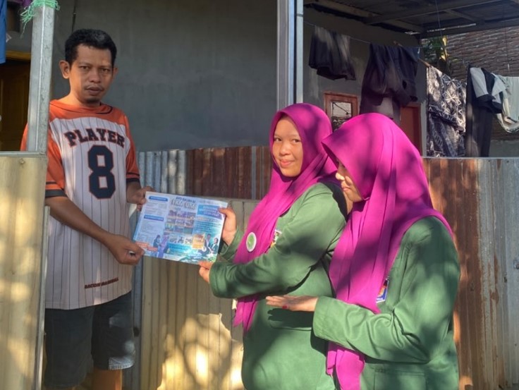 Mahasiswa FKM UMI "Gelar Real Action of Public Health" di Desa Baruga, Edukasi Warga Cegah Penyakit Diare