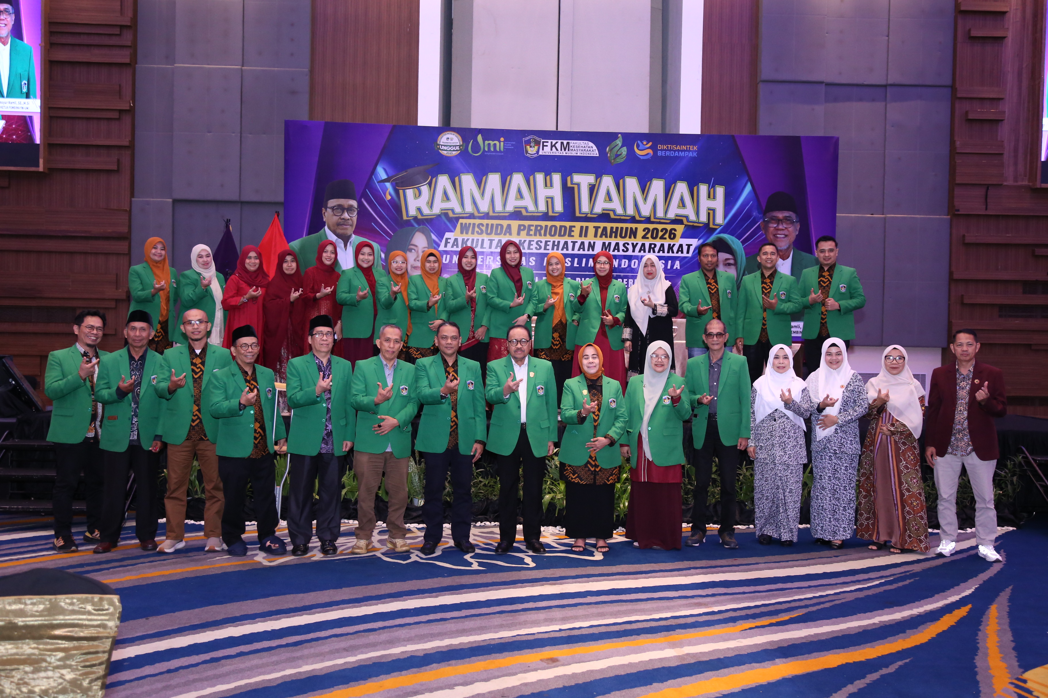 Ramah Tamah Wisuda Periode II Tahun 2026 FKM UMI.