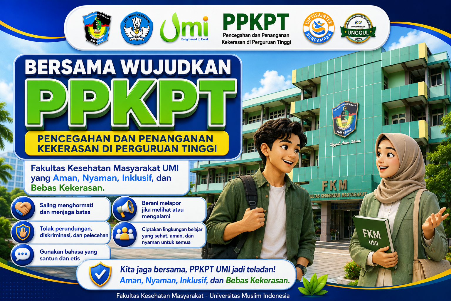 Pencegahan dan Penanganan Kekerasan di Lingkungan FKM UMI
